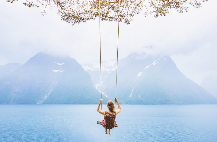 La vida se disfruta.